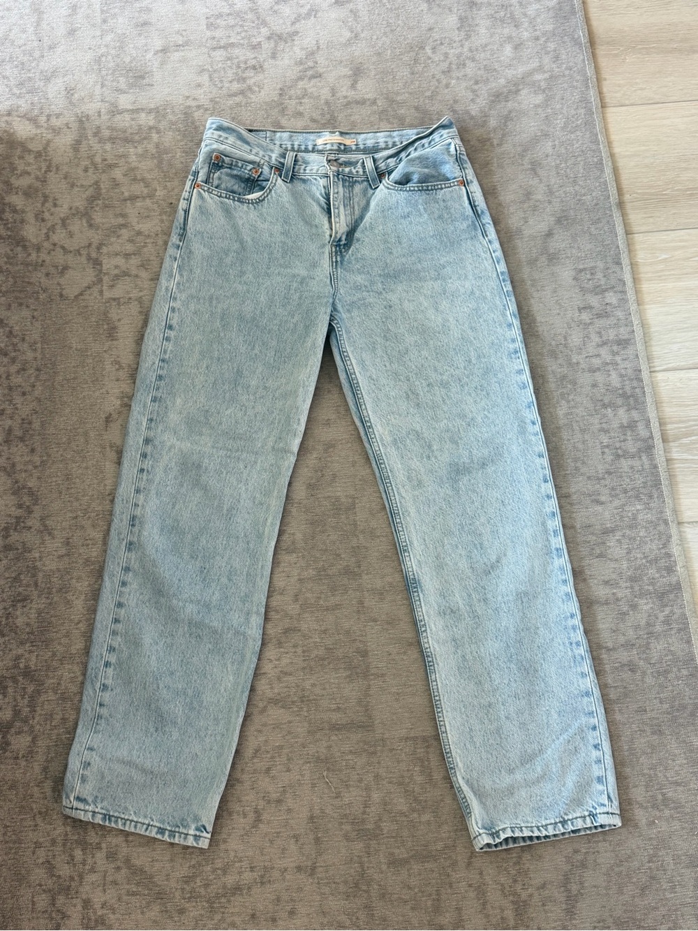 Levi’s low pro straight jeans